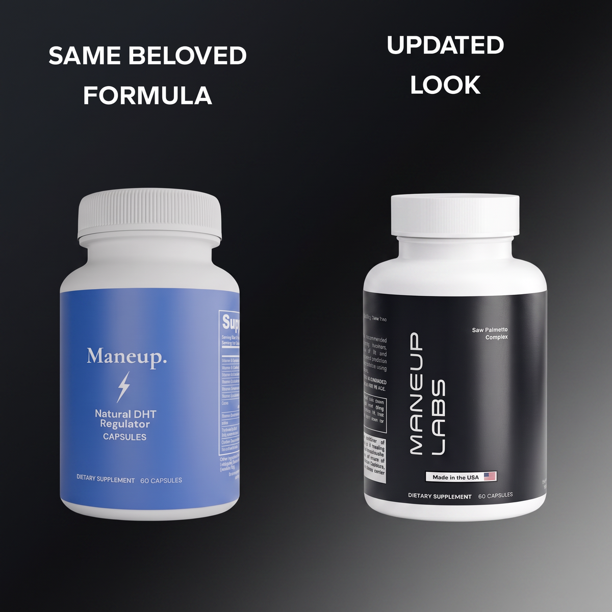 Same beloved formula, updated look — Defend Saw Palmetto Complex