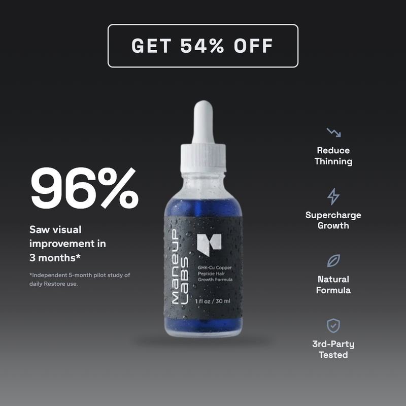 Restore — Peptide Hair Restoration Formula – Maneup