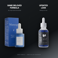 Same beloved formula, updated look — you may receive either bottle. Same formula, same 150-day guarantee.