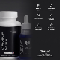 Made in USA, third-party tested, non-hormonal, drug-free — 150-day refund
